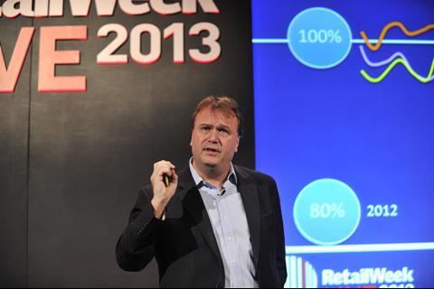 Seb James, Dixons, at Retail Week Live